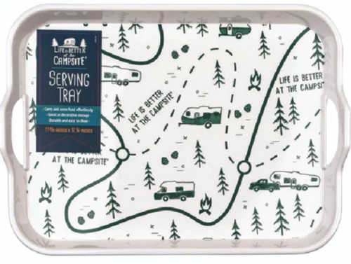 Camco RV - Melamine Tray Map Design - 53488