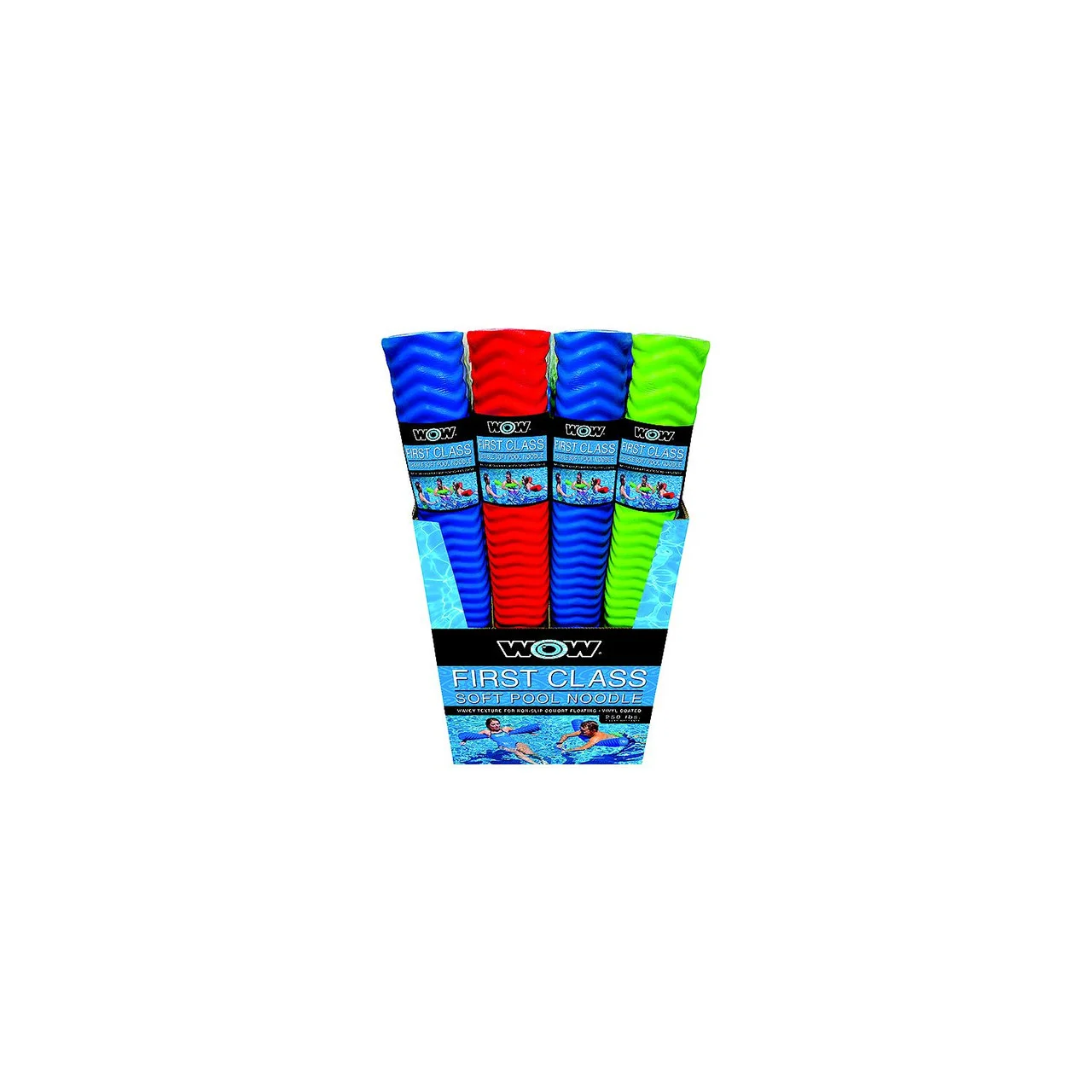 WOW Watersports - WOW Sports 202060 Assorted Pool Noodles, 12/pk - 20-2060