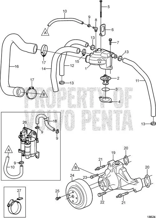 Volvo Penta - Screw - Volvo Penta (3863054)