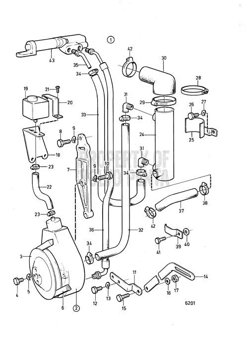 Volvo Penta - Bellows Kit - Volvo Penta (876633)