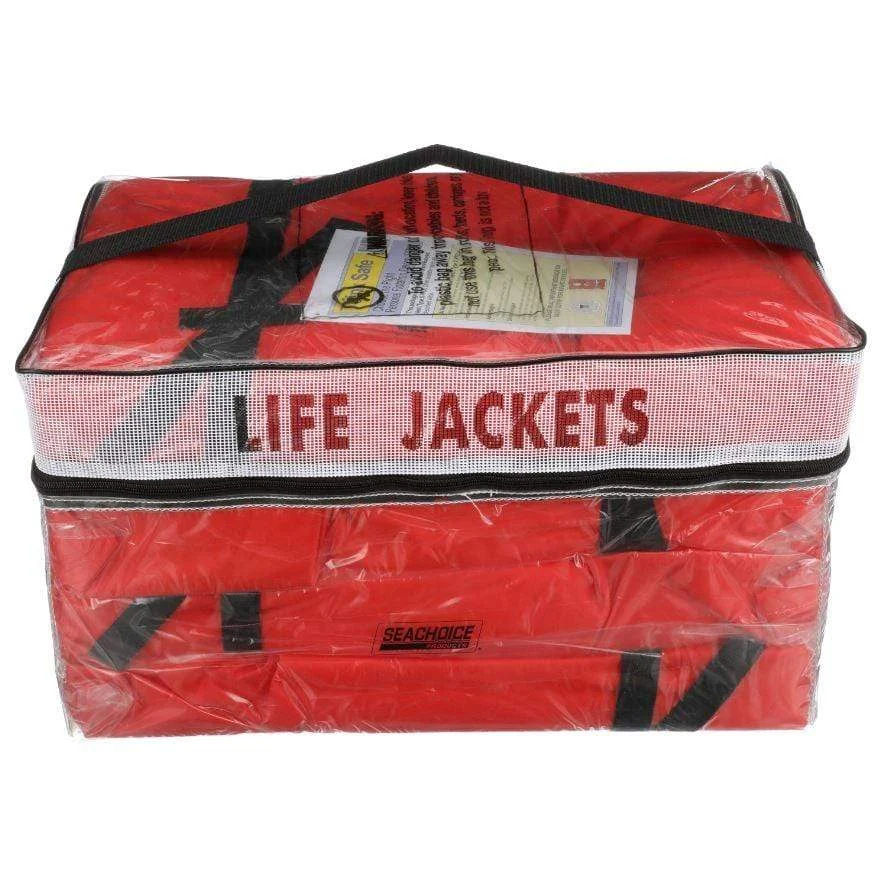AK1 LIFE VEST 4 PACK ORANGE