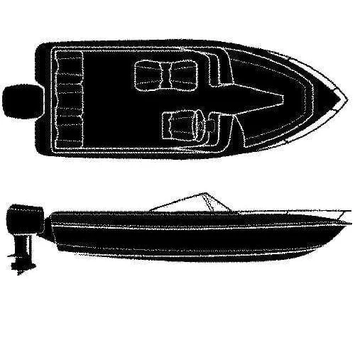 17-6 ' V-HULL BOAT COVER