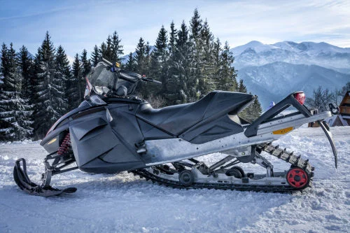 Carver Sun-Dura Small Snowmobile Cover - Black