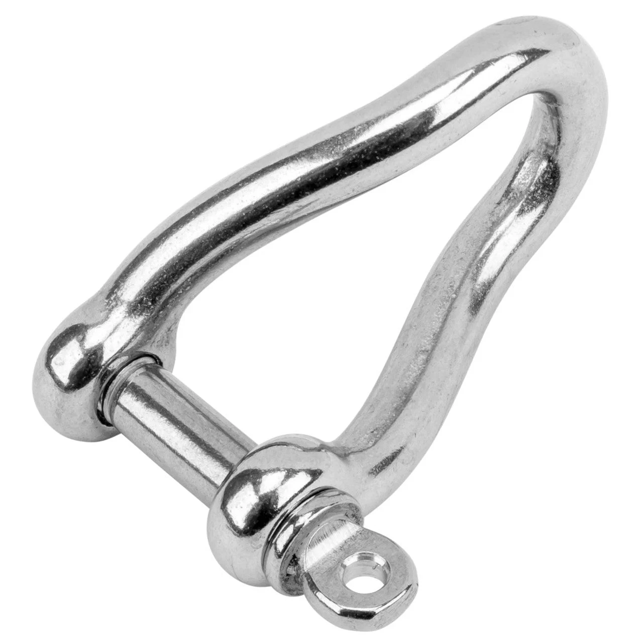 Allen Brothers 5mm Stainless Steel Forged Twisted Shackle