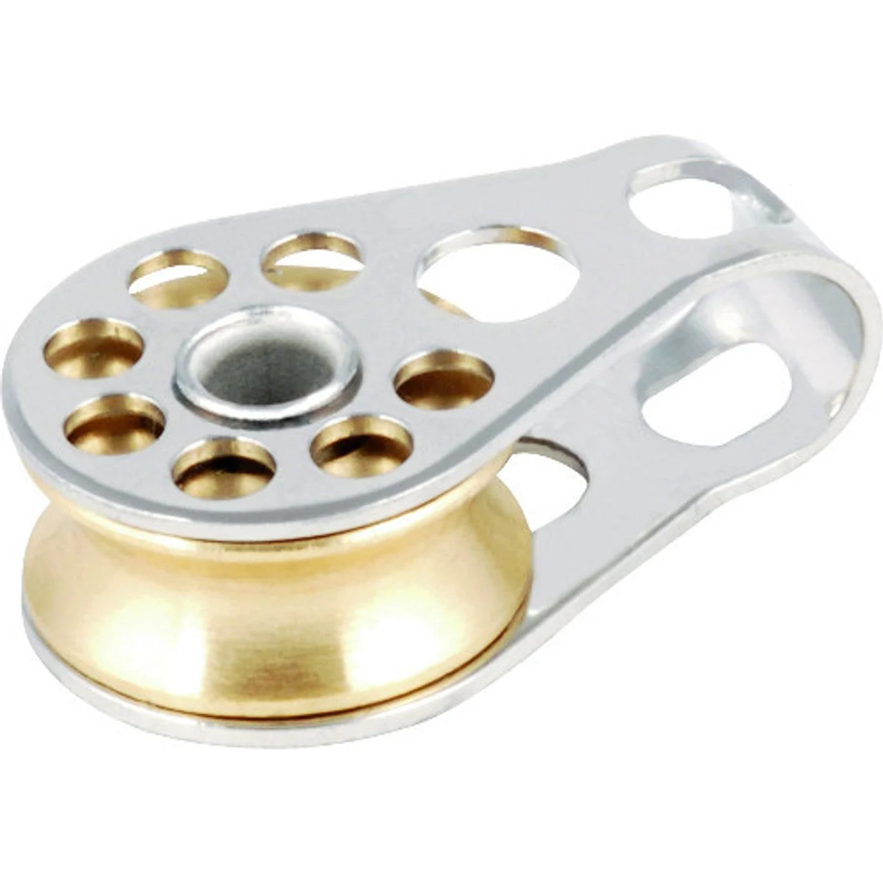 Allen Brothers 16MM Plain Block Single Brass