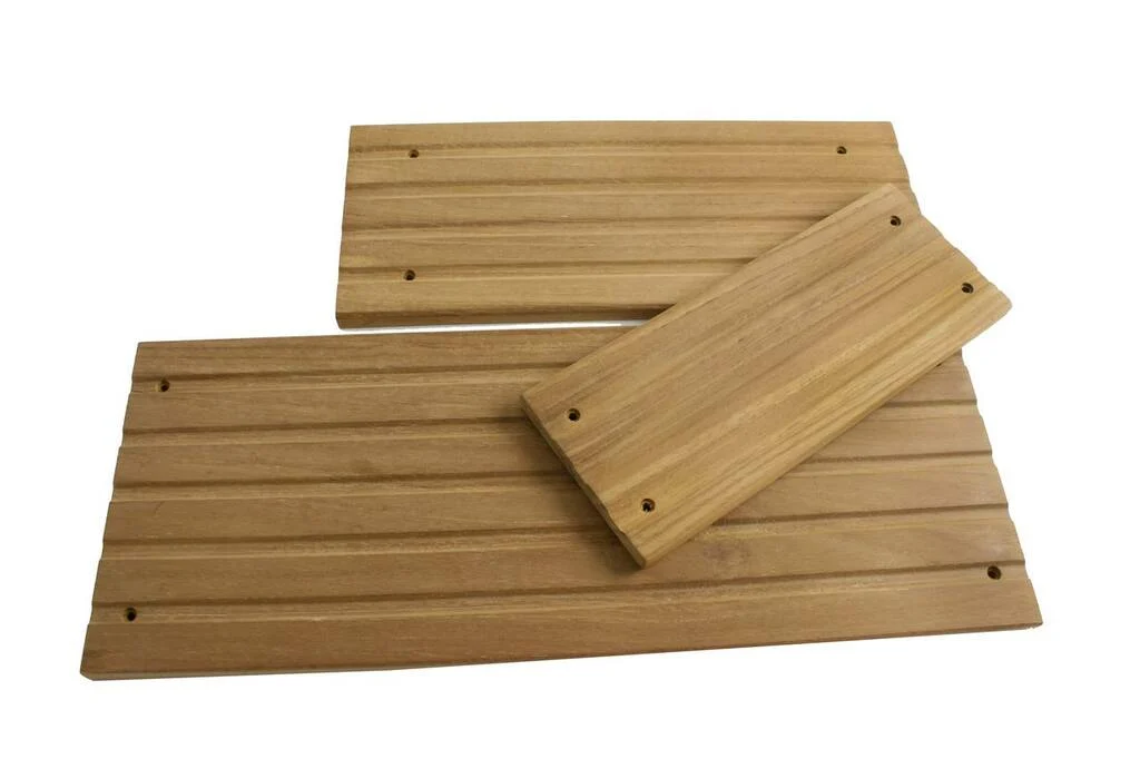 SeaTeak Deck Step, Teak Small 8-3/4" x 1/2" x 3-1/2"
