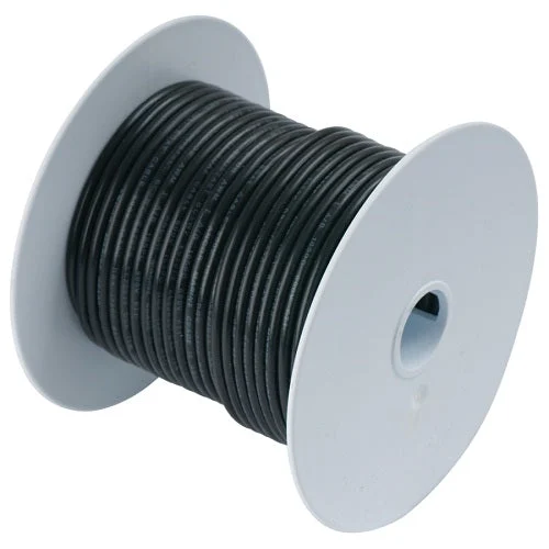 WIRE 8 BLACK 100-FT. PER FOOT