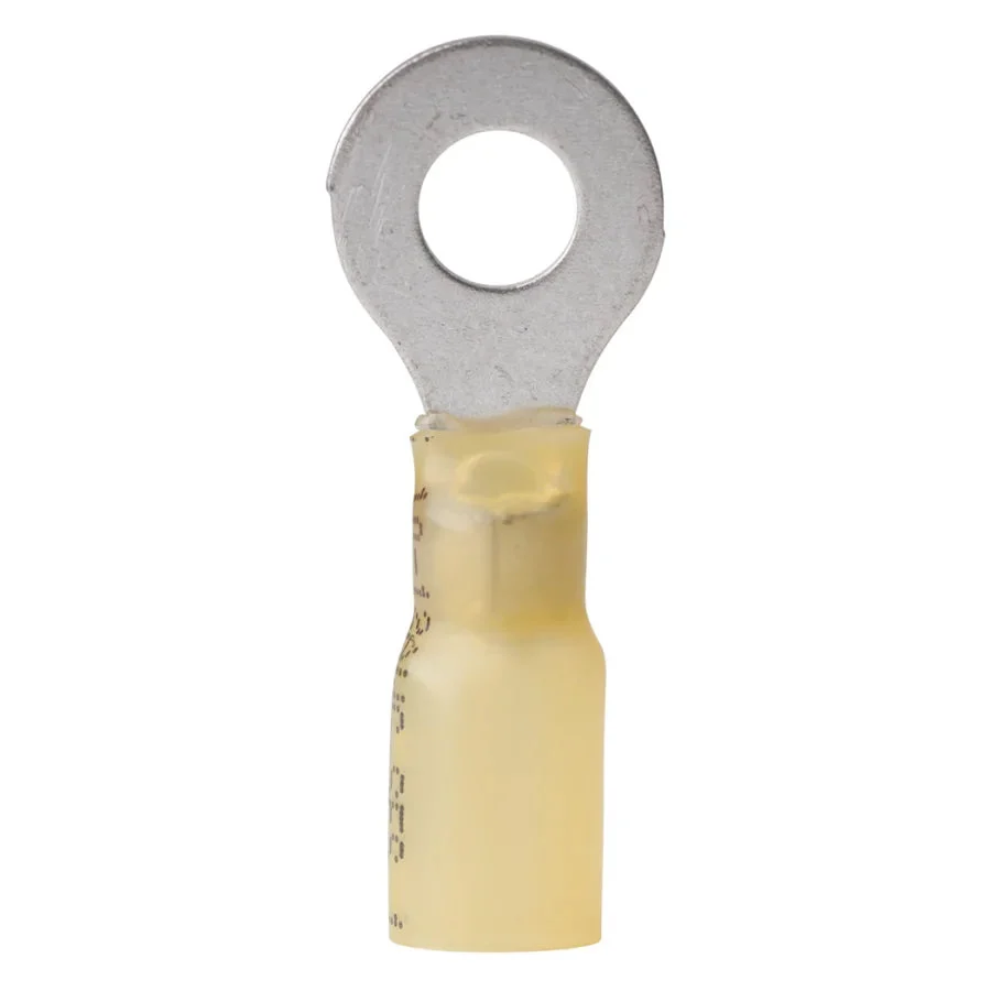 Ancor Heat Shrink Ring Terminal 12-10 AWG 1/4" - 25 Pack
