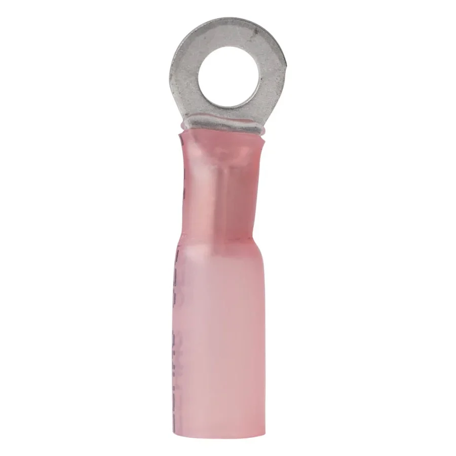 Ancor Heat Shrink Ring Terminal 22-18 AWG #8 - 25 Pack