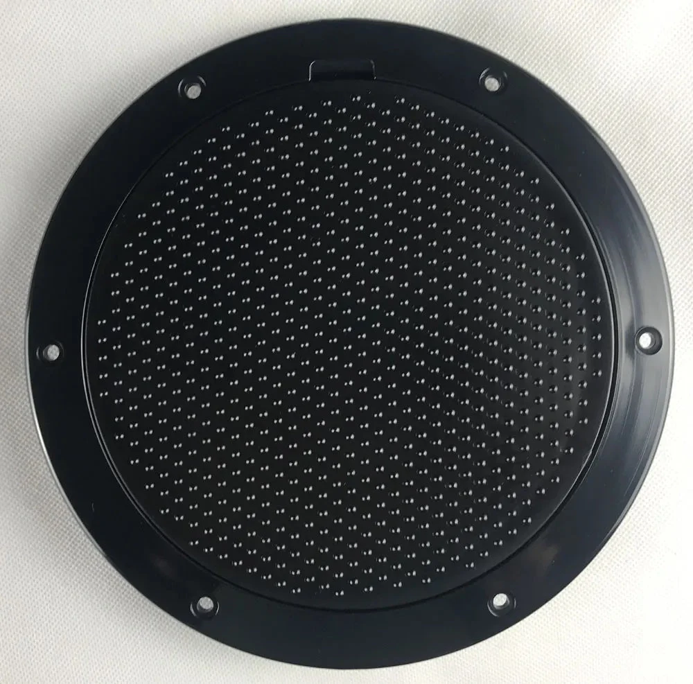 Beckson Deckplate 6 in. PRY Dimpled Black