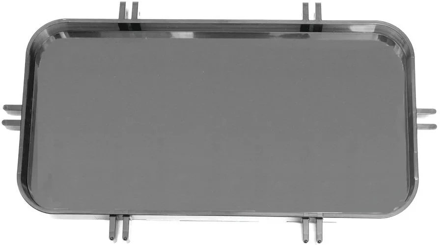 Beckson Lens Only 7x14 in. Smoke