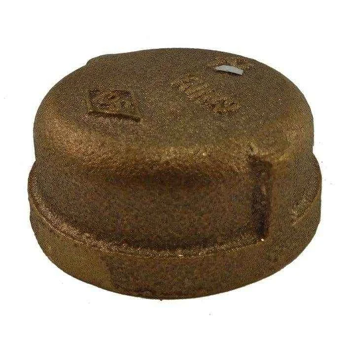 Bronze Pipe Cap Fitting - 1 inch | ACR Industries 44-475