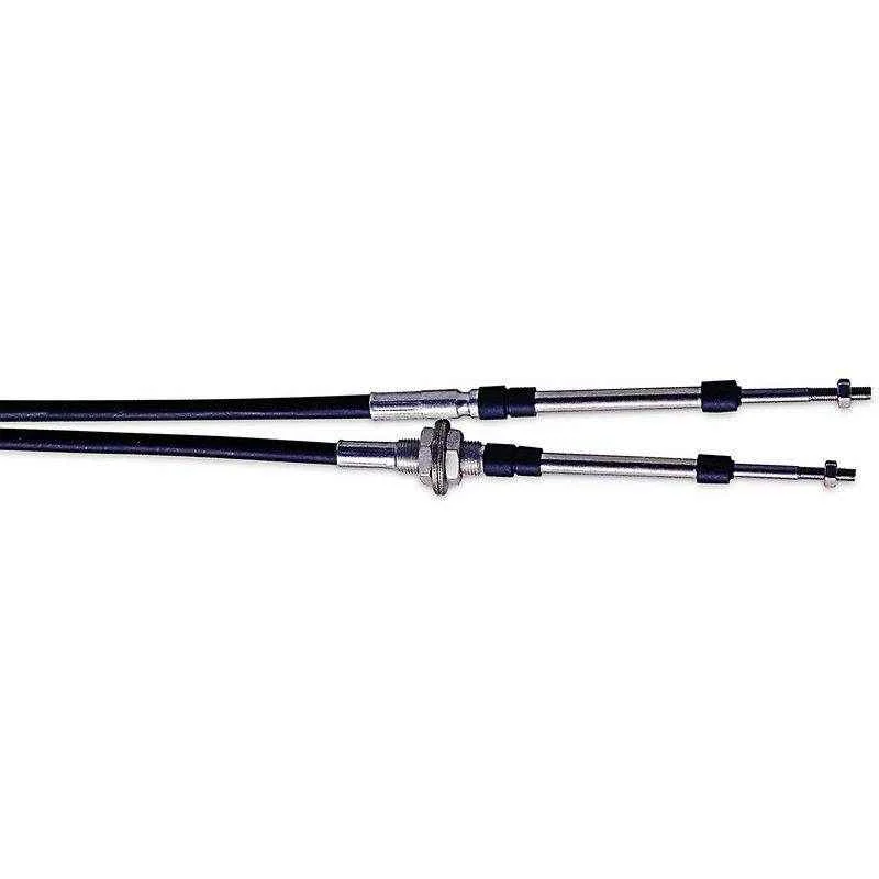 Bulkhead Control Cable 4300 / 43BC Series - 8 Ft. | SeaStar CCX43008