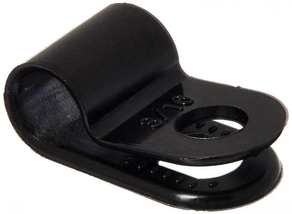Cable Tie 3/16 Cable Clamps Blk UV (100)