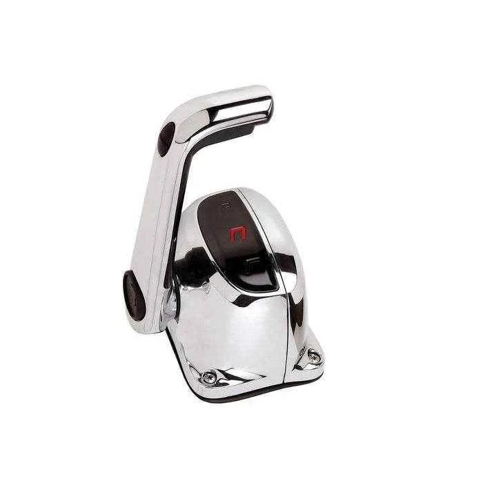 Chrome Single Lever Top Mount Control with Neutral Lock and Trim Switch | Uflex B501CHT/L