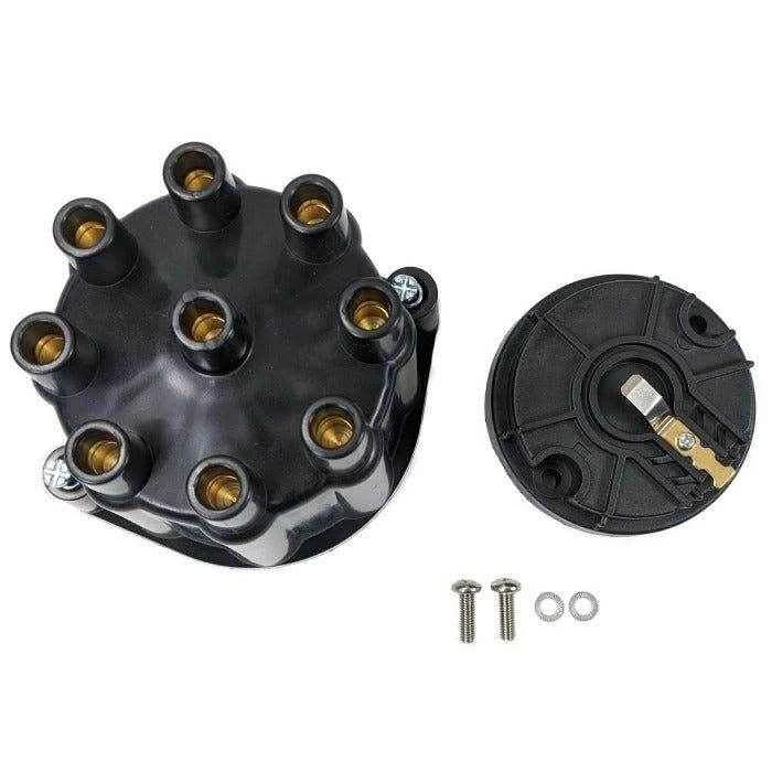 Distributor Cap & Rotor V8 Flame-Thrower Billet  | Pertronix D600700