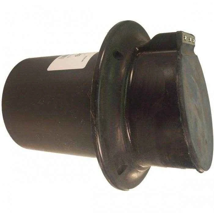 Exhaust Thru Hull with Flapper 2 in. Black | Centek 1200301
