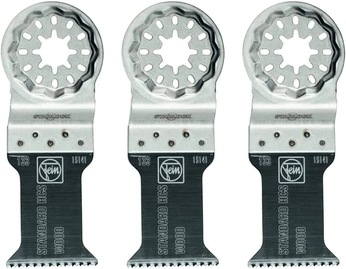 Fein Starlock E-Cut Standard 1-3/8" x 2" Saw Blade 3-Pack