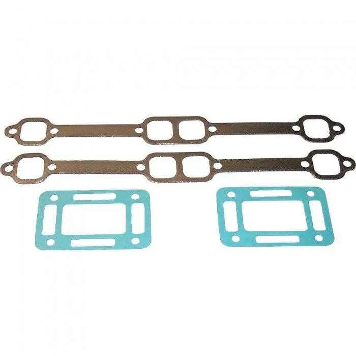 GM Small Block Exhaust Manifold Gasket Set | Sierra 18-0604