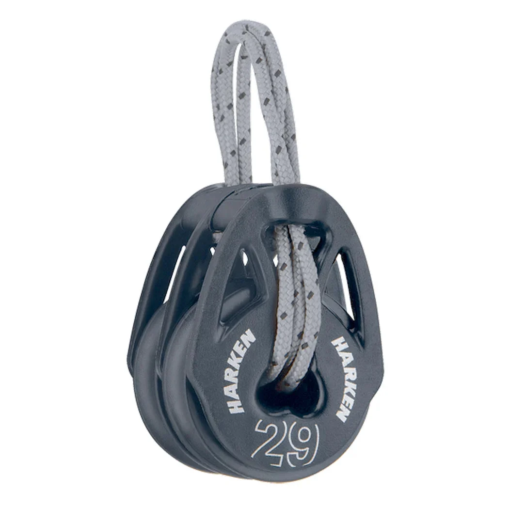 Harken T2 Soft-Attach Double Carbo Block - 29mm