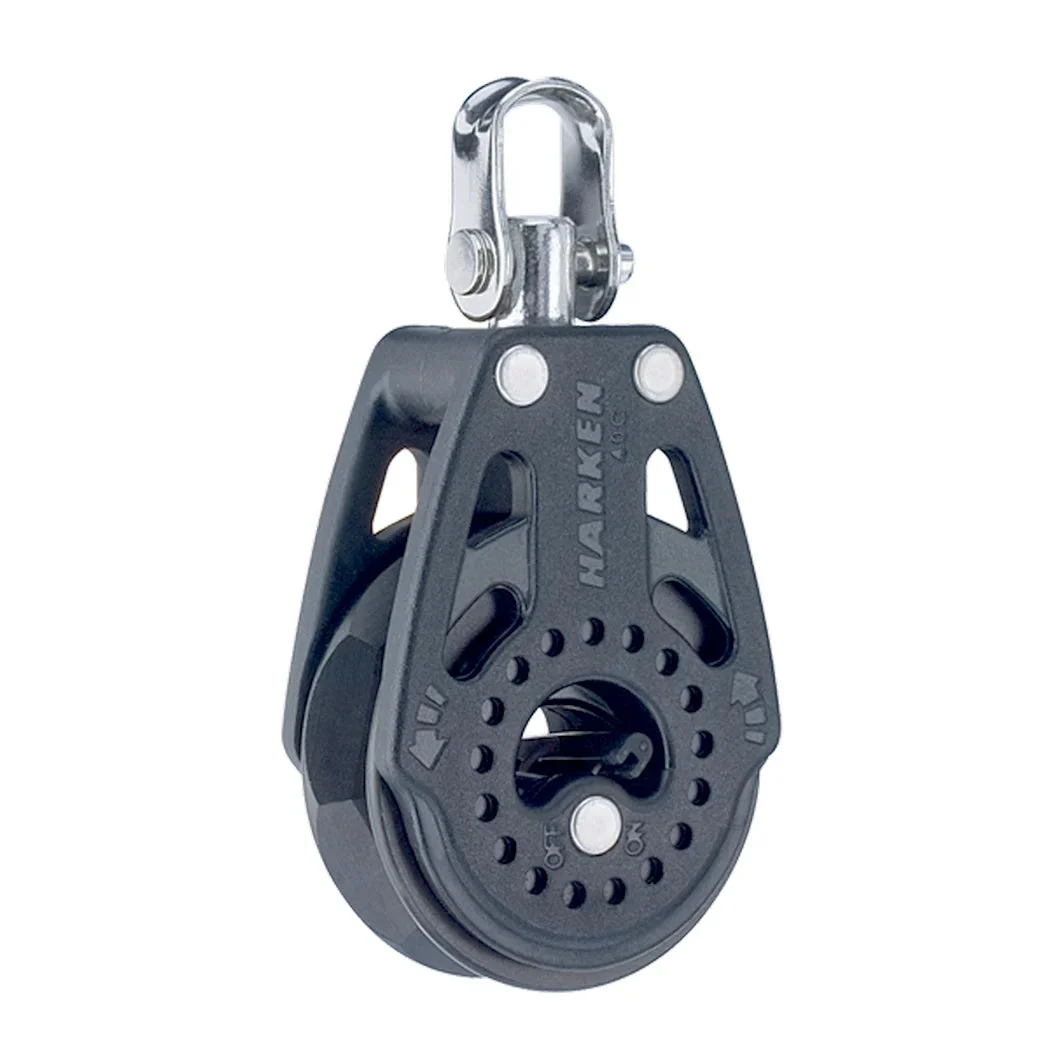 Harken Ratchet Swivel Carbo Block - 40mm