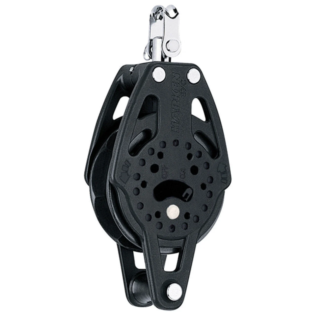 Harken 57mm Carbo Ratchet Block Swivel w/Becket
