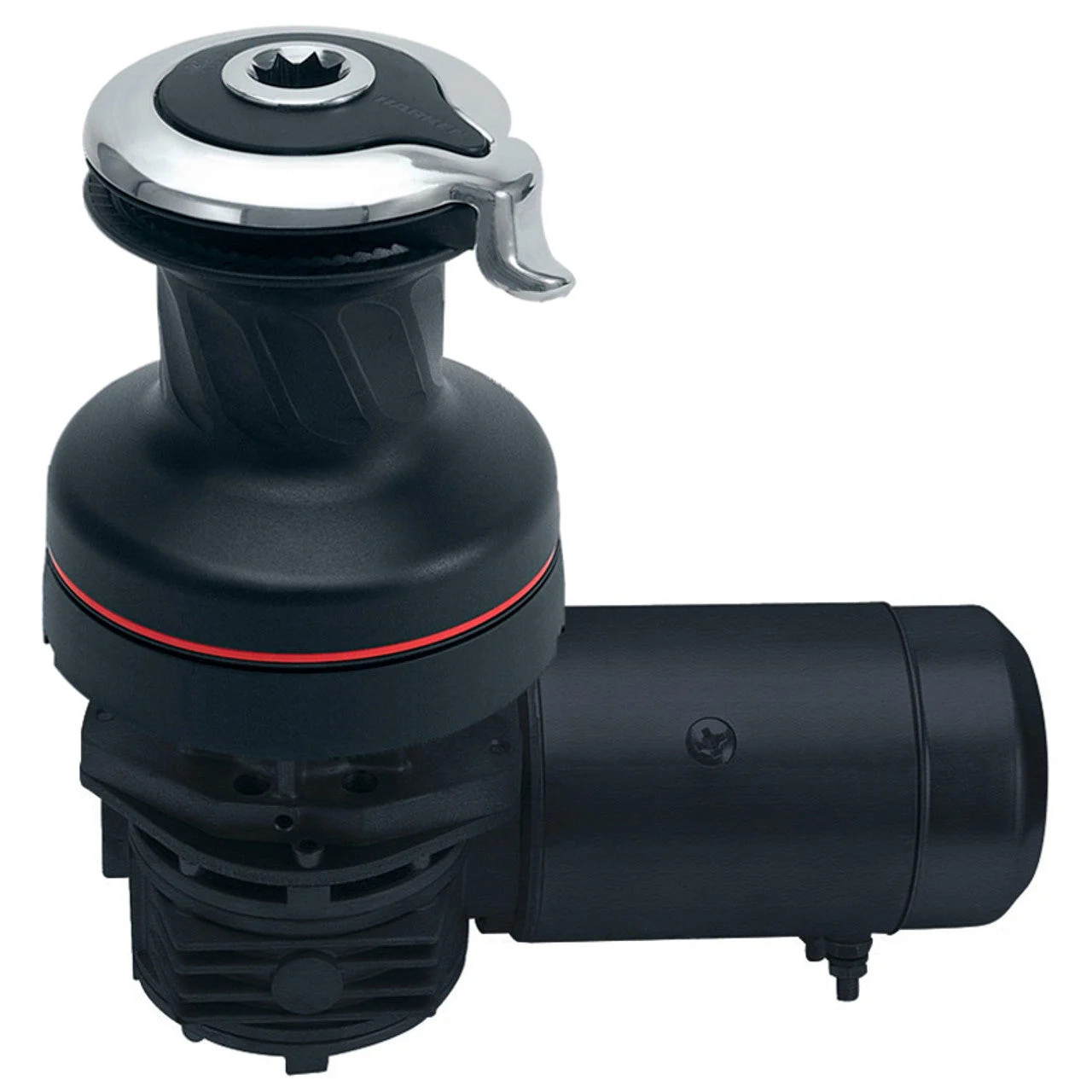 Harken 40 Electric Self-Tailing Radial Aluminum Winch 2 Speed 12V, Horizontal