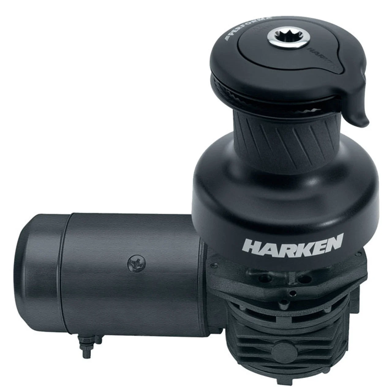 Harken 46 Electric Self-Tailing Performa Winch 2 Speed 12V, Horizontal, Left Mount