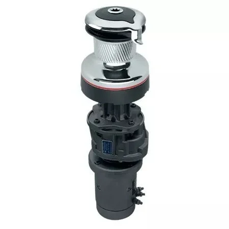 Harken 60 Electric Self-Tailing Radial Chrome Winch - 2 Speed 24V Vertical