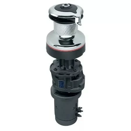 Harken 60 Electric Self-Tailing Radial Chrome Winch - 3 Speed 24V Vertical