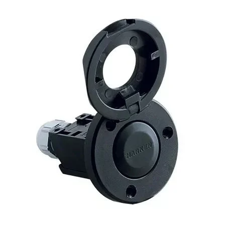 Harken Black Waterproof Electronic Switch - Single-Function, Guard Top