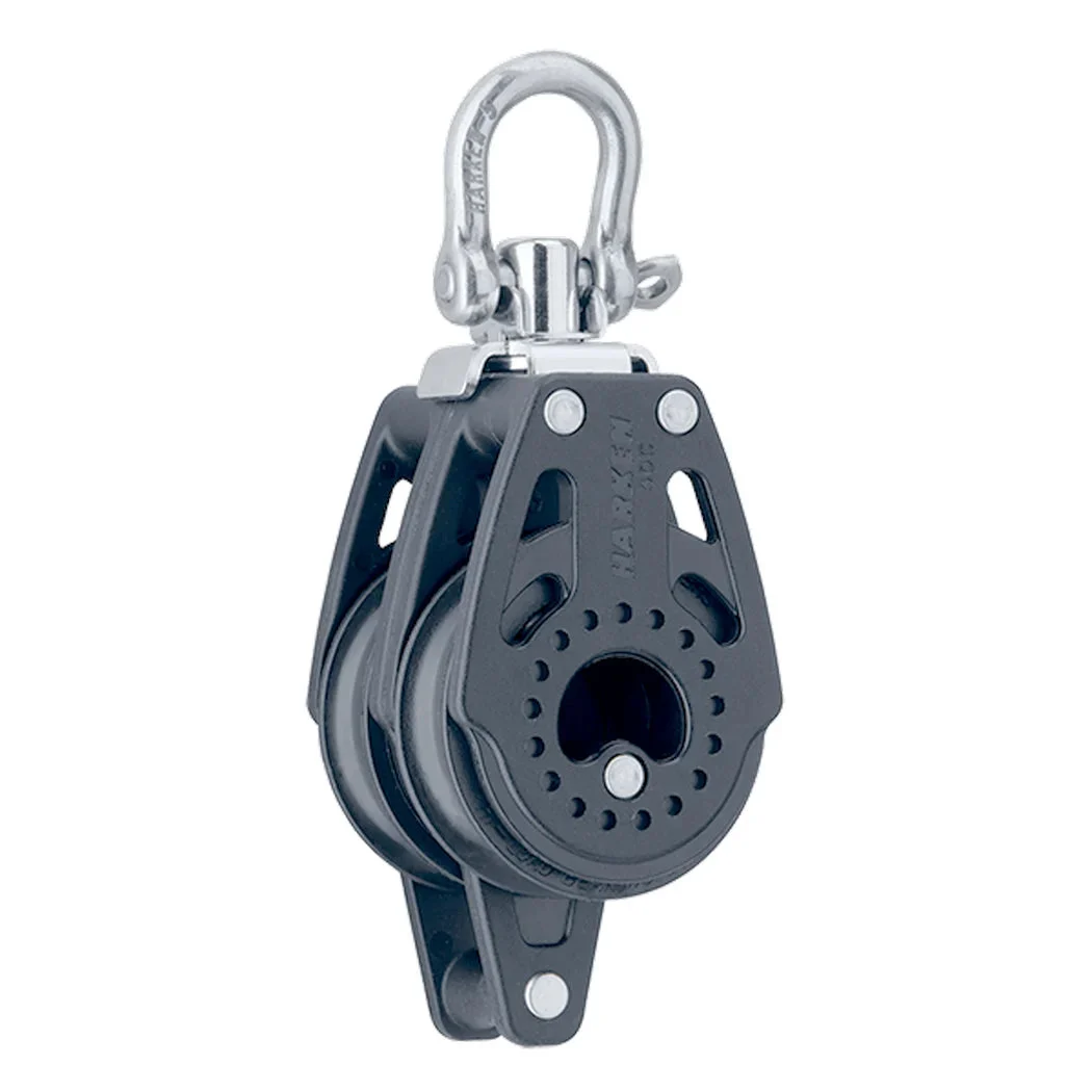 Harken Double Swivel Carbo Block w/Becket - 29mm