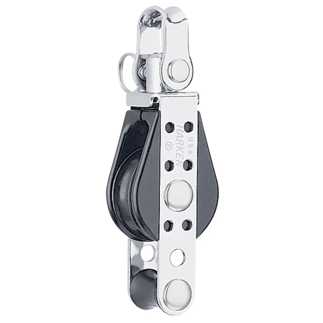 Harken Single Swivel Bullet Block w/Becket - 38mm