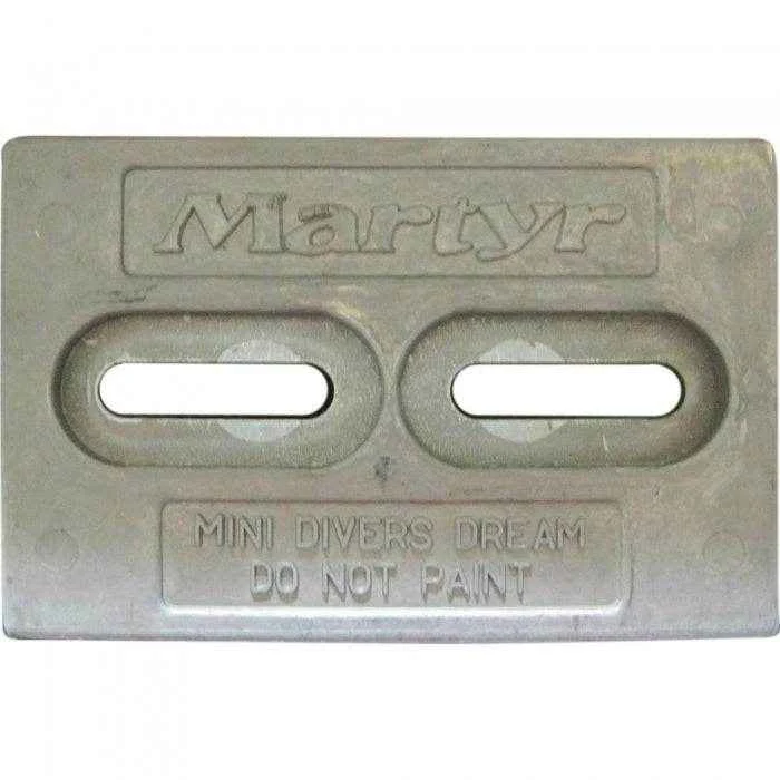 Hull Anode Mini Divers Dream Aluminum 6 inch x 4 inch  | Martyr CMDIVERMINIA