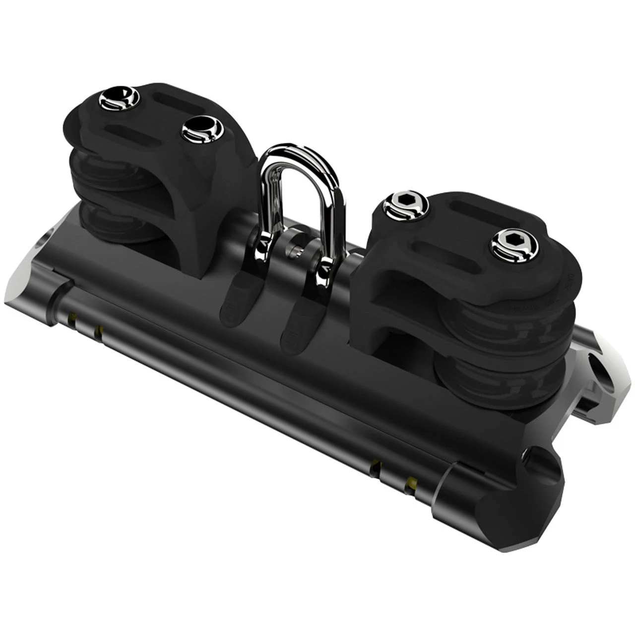 Lewmar Size 3 Car Torlon Ball Shackle 2 Double Control Sheaves Bk