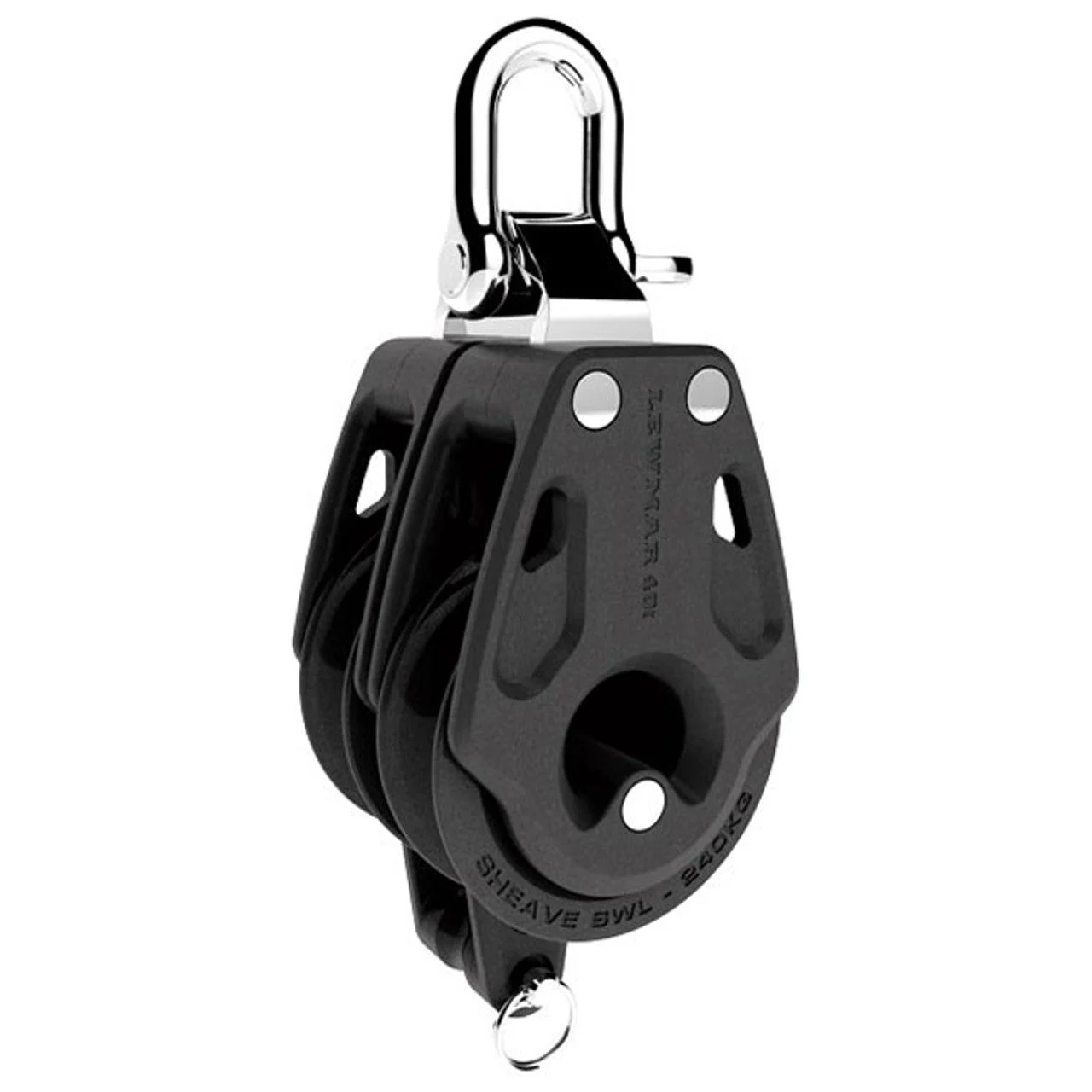 Lewmar 30mm Synchro Block Double Becket Bk