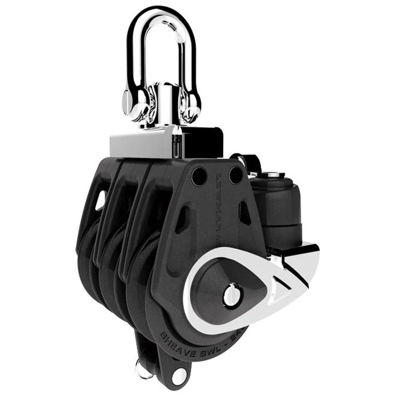 Lewmar 30mm Synchro Block Triple Becket Cam Bk