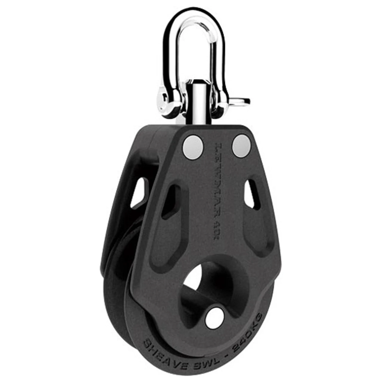 Lewmar 40mm Synchro Single Bk