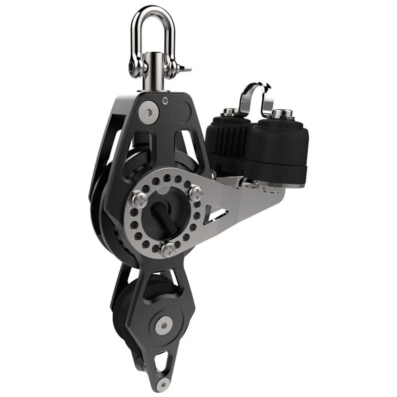 Lewmar Block 60mm Fiddle Ratchet Becket Cam
