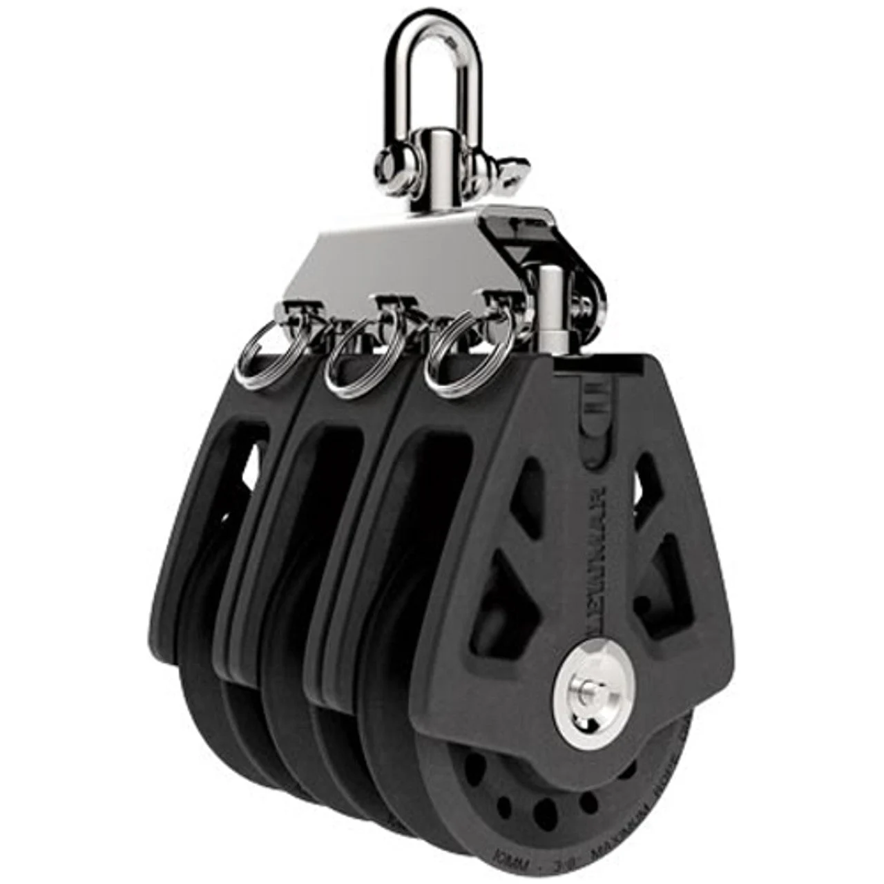 Lewmar 50mm Sync Block Triple Bk