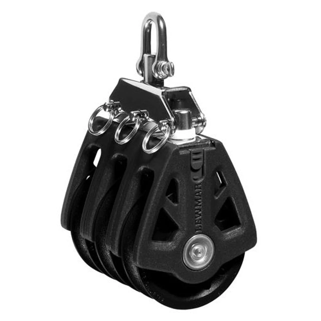 Lewmar 60mm Sync Block Triple Bk