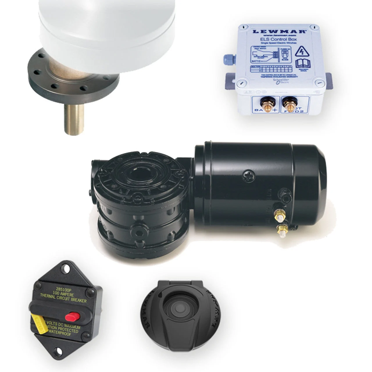 Lewmar 44ST Electric Winch Conversion Kit with ELS Control