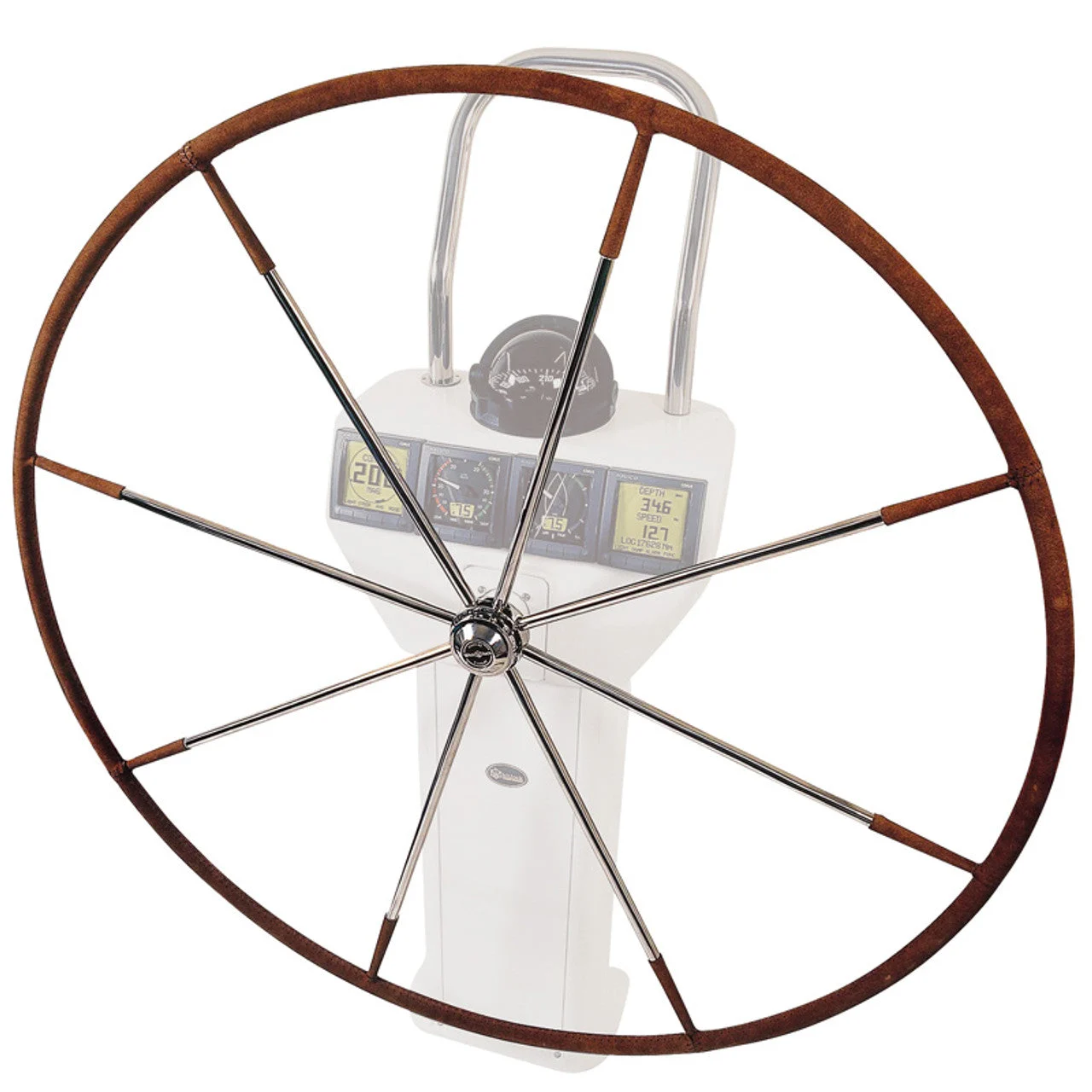 Lewmar Flat 8 Spoke Hide Cover 48"