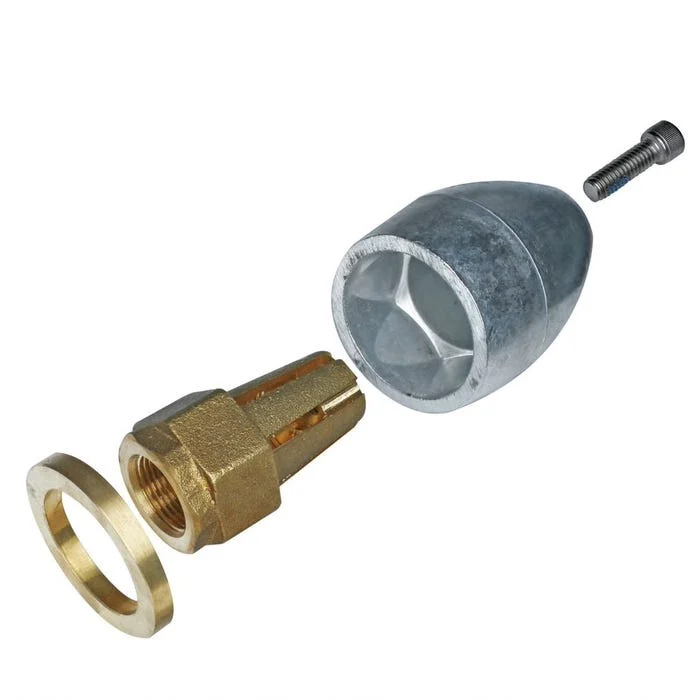 MERCURY BRAVO 2 PROP NUT ASSBLY ZINC | Martyr CMPNEZF14