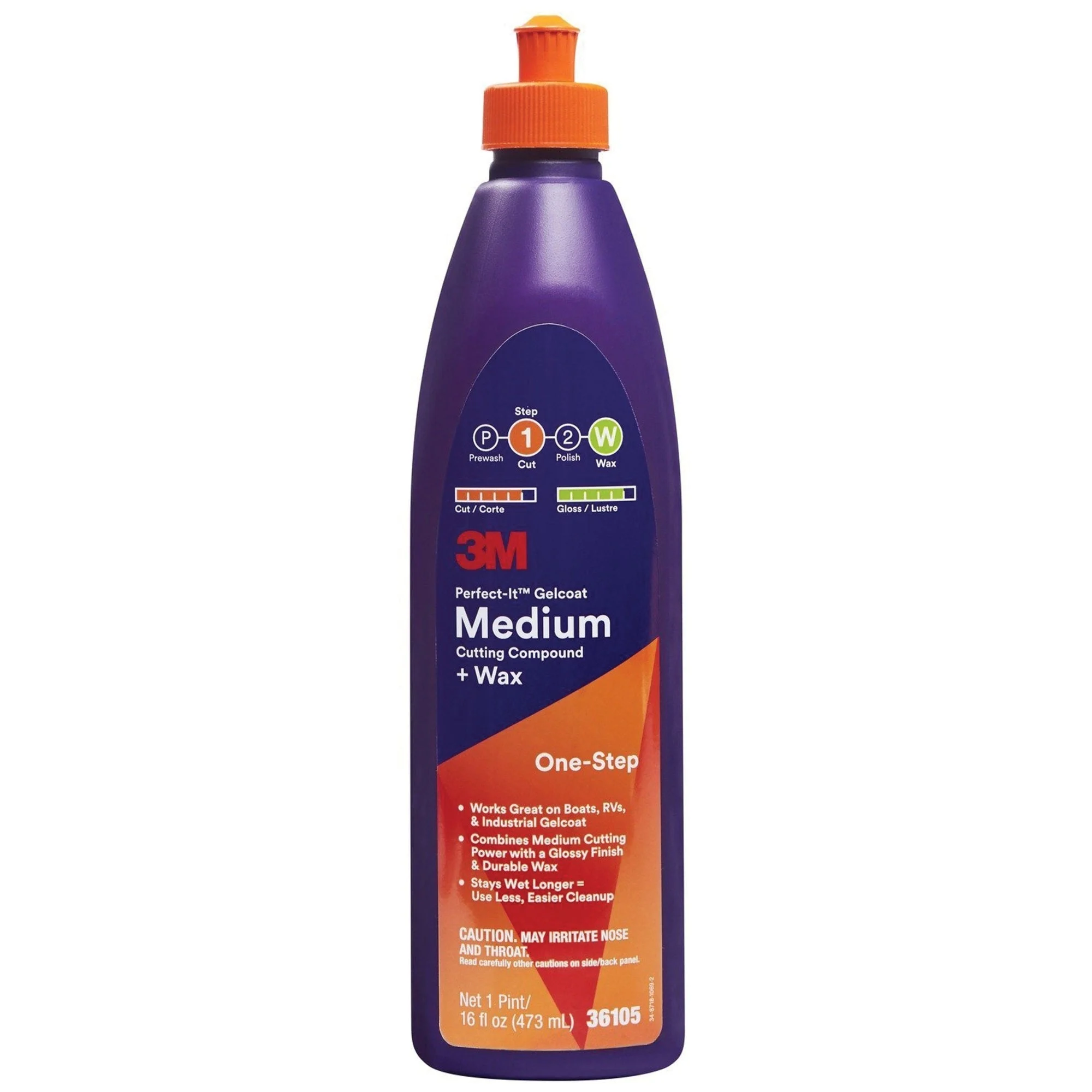 3M Perfect-It Medium Gelcoat Cutting Compound Pint