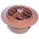 Msi  4 In. Brown Round Damper Vent