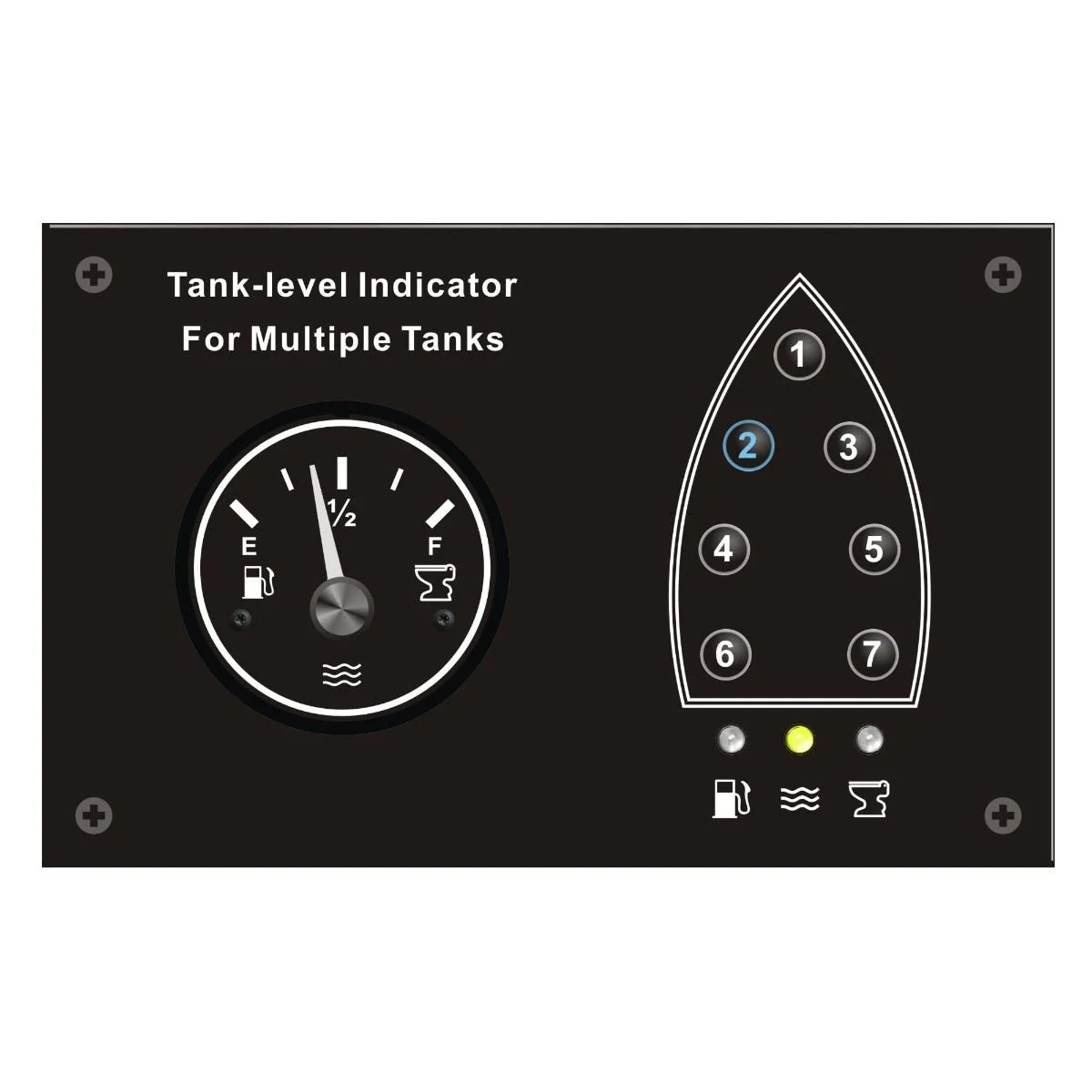 Multi Tank Monitoring Gauge | KUS KY89900