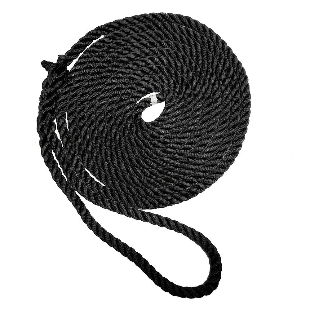 3/4 x50 nylon 3-str blk