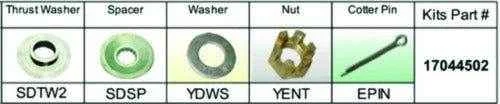 Propeller Hardware Kit Suzuki Sd-Pkt-2 | Solas 17044502