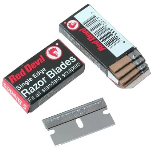 SINGLE EDGE RAZOR BLADES 10PK